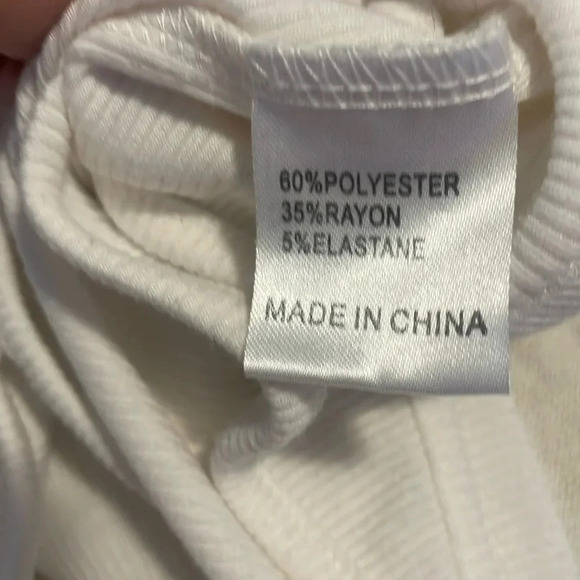 Princess Polly size 4 long sleeve tie crop top - Picture 4 of 4